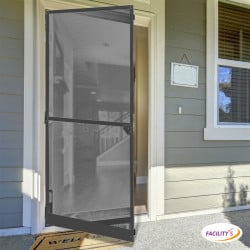 Moustiquaire porte battante
