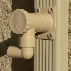 Récupérateur d'eau de pluie rectangulaire