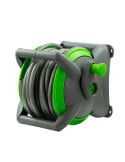 Tuyau d\'arrosage avec enrouleur 15 M et accessoires