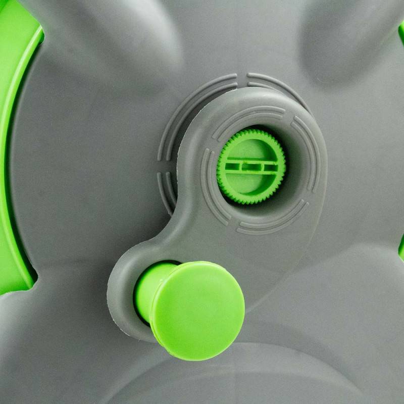 Tuyau d'arrosage avec enrouleur 15 M et accessoires