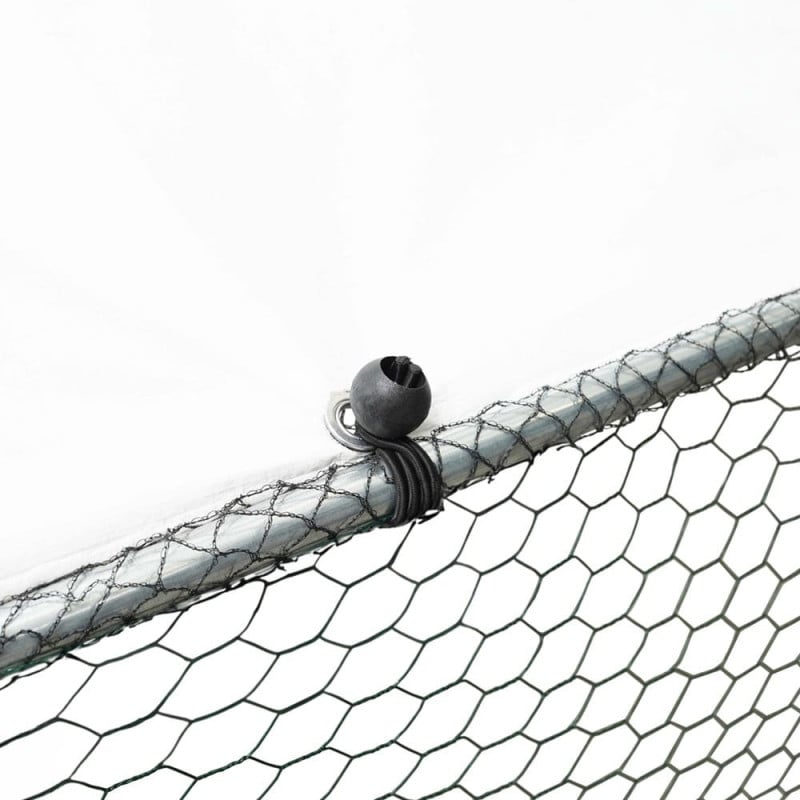 Enclos poulailler - Volière extérieure - Parc grillagé 24m²