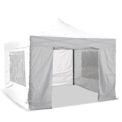 Lot de 4 murs pour barnum pliant professionnel 3 X 4,5 M