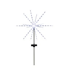 Lampe feu d'artifice solaire