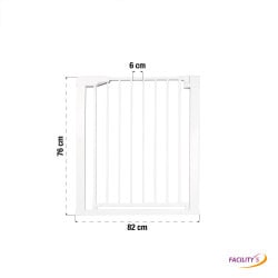 Barrière de sécurité escalier sans perçage pour enfant, bébé, chien