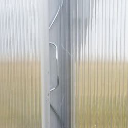 Serre de jardin aluminium et polycarbonate 3,6 M²