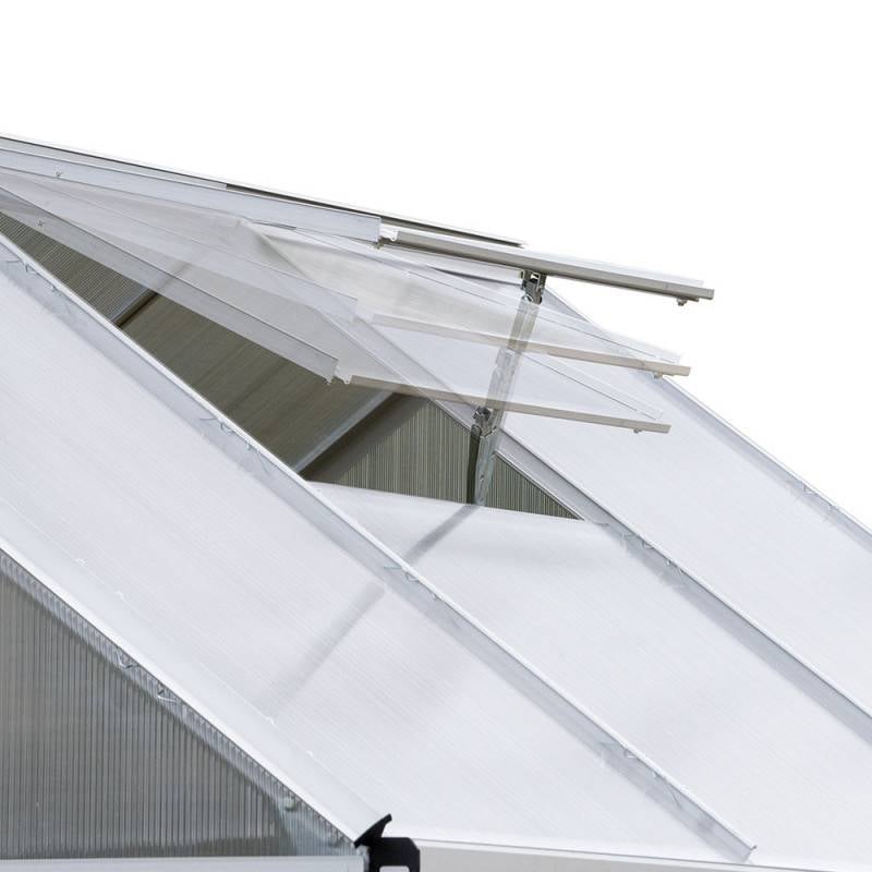 Serre de jardin aluminium et polycarbonate 12,25 M²