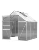 Serre de jardin aluminium et polycarbonate 3,6 M²