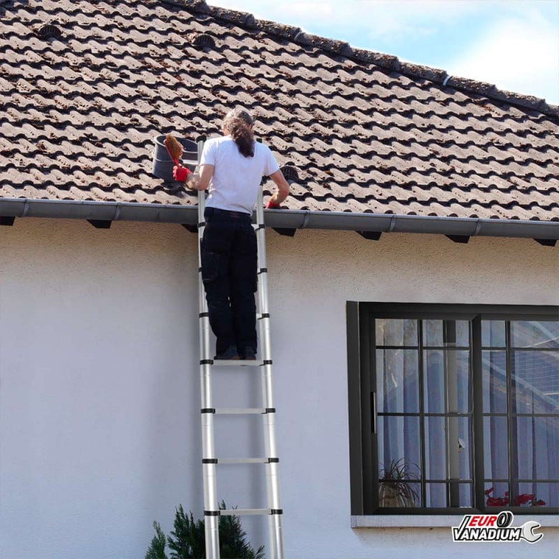 Échelle télescopique aluminium 3,2 M