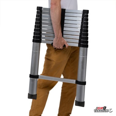 Échelle télescopique aluminium 3,2 M