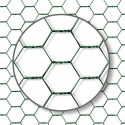 Enclos poulailler - Volière extérieure - Parc grillagé 6M²