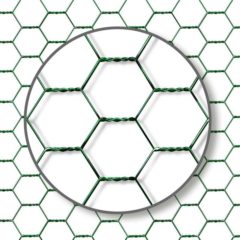 Enclos poulailler - Volière extérieure - Parc grillagé 12M²