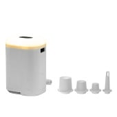 Gonfleur électrique portable avec lampe 1200 mAh