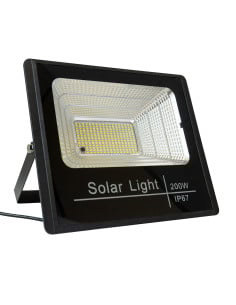 Projecteur solaire LED d’extérieur avec panneau solaire 150 LUMENS 45W