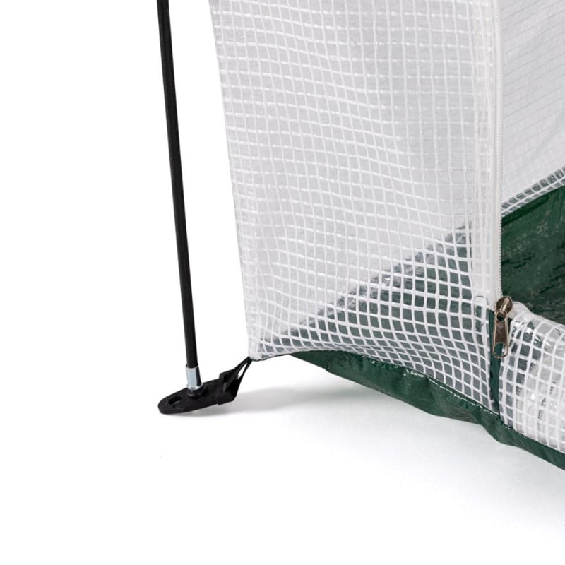 Serre d'hivernage demi-lune 200x80x170cm PE