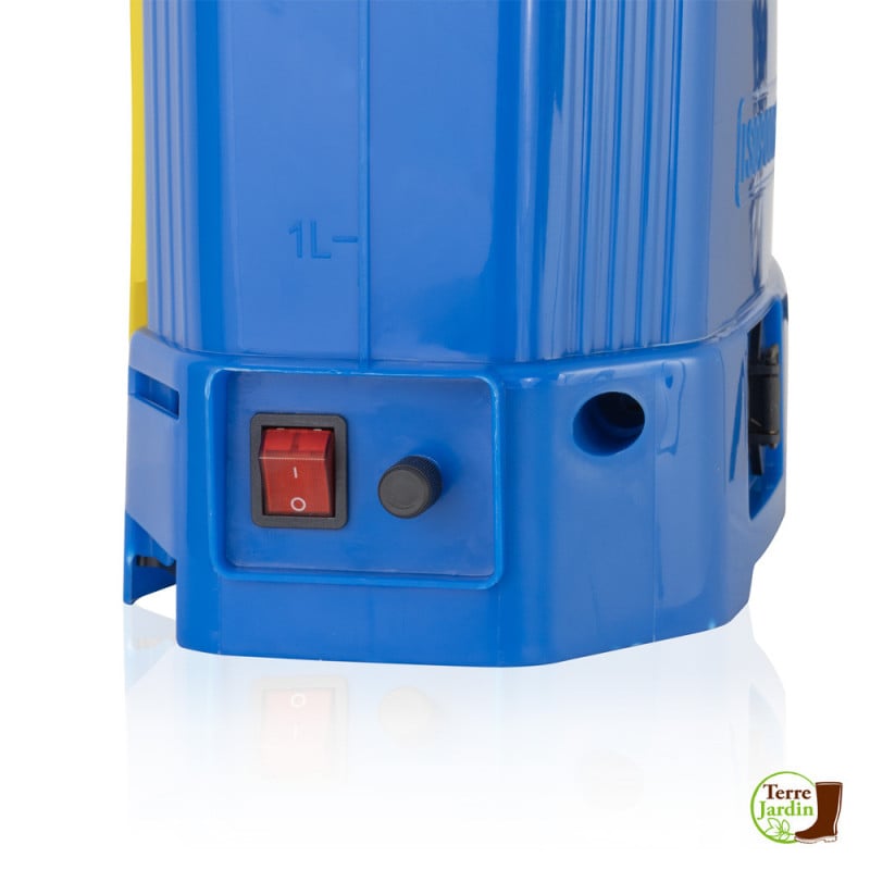 Pulvérisateur électrique 16 litres 4,5 bars - batterie 12V 8AH autonomie max 4h chargeur inclus