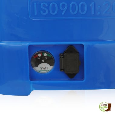 Pulvérisateur électrique 16 litres 4,5 bars - batterie 12V 8AH autonomie max 4h chargeur inclus