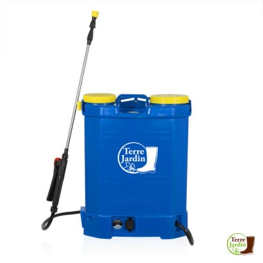 Pulvérisateur électrique 16 litres 4,5 bars - batterie 12V 8AH autonomie max 4h chargeur inclus
