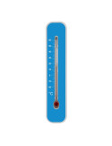 Thermomètre Magnétique bleu 14cm - Précis et Pratique
