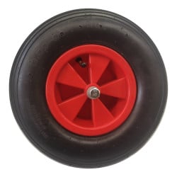 Roue de Brouette Gonflable Ø320mm : Robuste et Performante