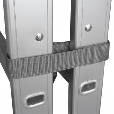 Échafaudage aluminium pliable 3m : idéal pour travaux intérieurs et extérieurs