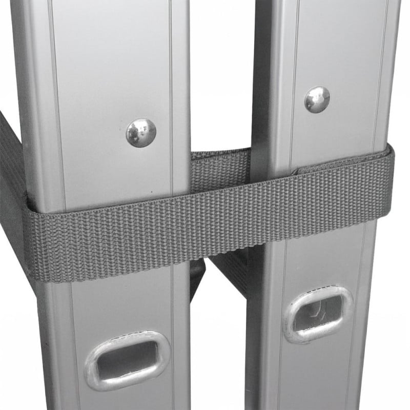 Échafaudage aluminium pliable 3m : idéal pour travaux intérieurs et extérieurs