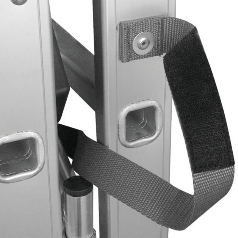 Échafaudage aluminium pliable 3m : idéal pour travaux intérieurs et extérieurs