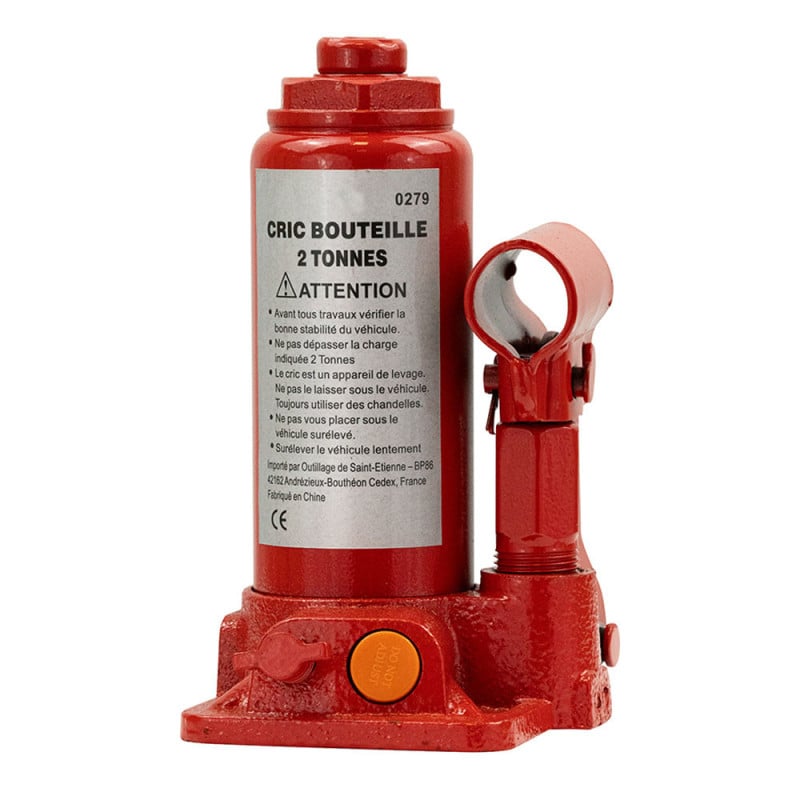 Cric hydraulique bouteille 2 Tonnes