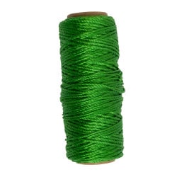 Lot de 4 ficelles de jardin polypropylène, jute, coton et sisal - Multi-usages, résistantes et naturelles