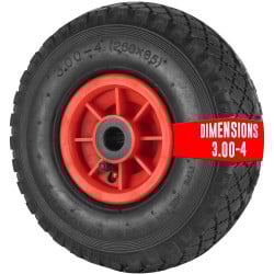 Roue gonflable 260 x 85 mm alésage 20 mm