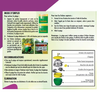 Piège à frelons ACTO spécial frelons asiatiques
