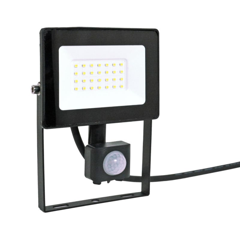 Projecteur extérieur LED avec détecteur de mouvement - 1600 lumens - IP65