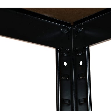 Double étagère charges lourdes en métal