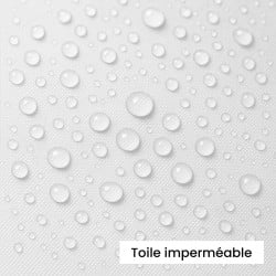 Tonnelle pliante 3 x 3 professionnelle, tisusus deperlant