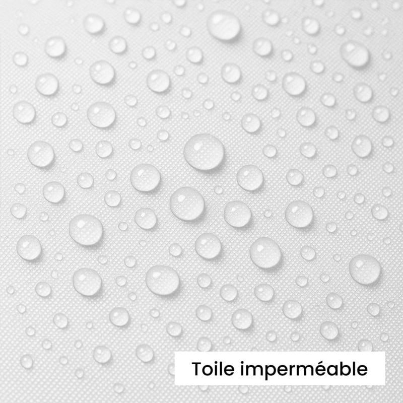 Tonnelle pliante 3 x 3 professionnelle, tisusus deperlant