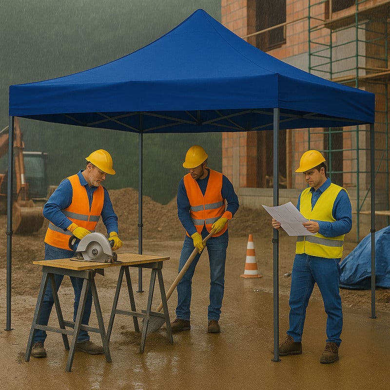 Tonnelle pliante 3 x 3 professionnelle, tente chapiteau pour marchés, foires...