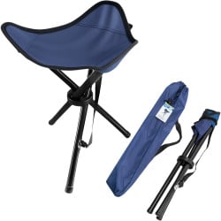 Tabouret pliant 3 pieds  – Compact et léger pour camping