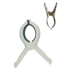 Séchoir Tour DRY FOLD 16m Étendage + 20 Pinces Inox - Gain de Place