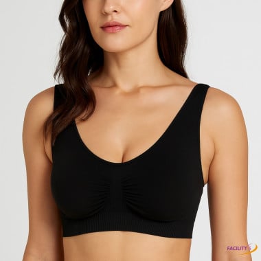 Soutien gorge sans armature Push'Up Beauty Bra Basique x3