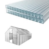 Panneau pour serre polycarbonate 6 mm