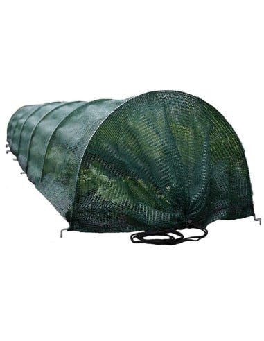 Tunnel de Jardin Ombrage Accordéon : Protection Solaire et Anti-Nuisibles Réglable