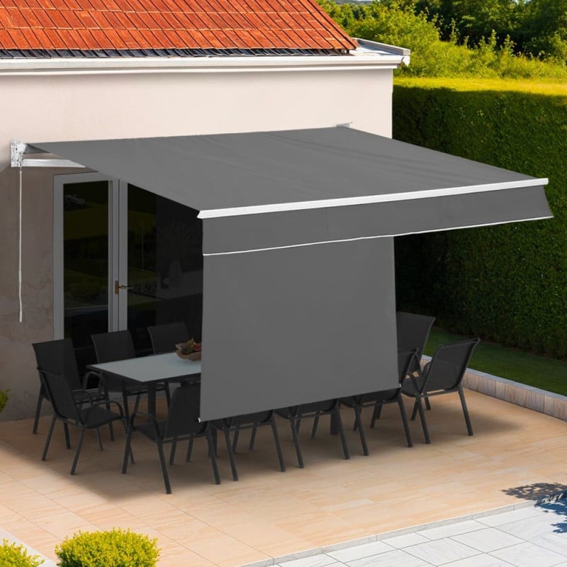 Store banne manuel horizontal vertical - Terrasse et balcon