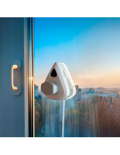 Nettoyeur de vitres magnétique double face