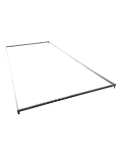 Fondation serre de jardin 496×251×12 cm en acier galvanisé