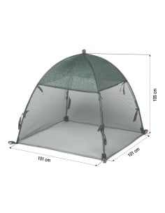 Serre pop up anti insectes à mailles fines - protection pour plantes et semis