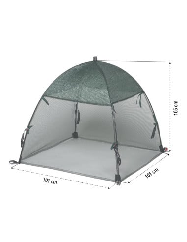 Serre pop up anti insectes à mailles fines - protection pour plantes et semis