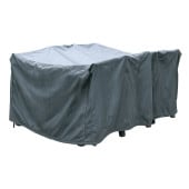 Housse de protection table rectangulaire 250x200x90 cm polyester 600D