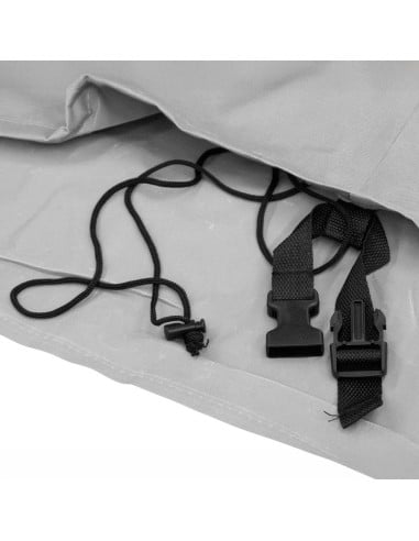 Housse polyester 600D enduit PVC pour salon de jardin L350 x l230 x H90 cm