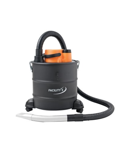 Aspirateur à cendres chaudes Facilitys – 1200 W – Cuve métal 18 L