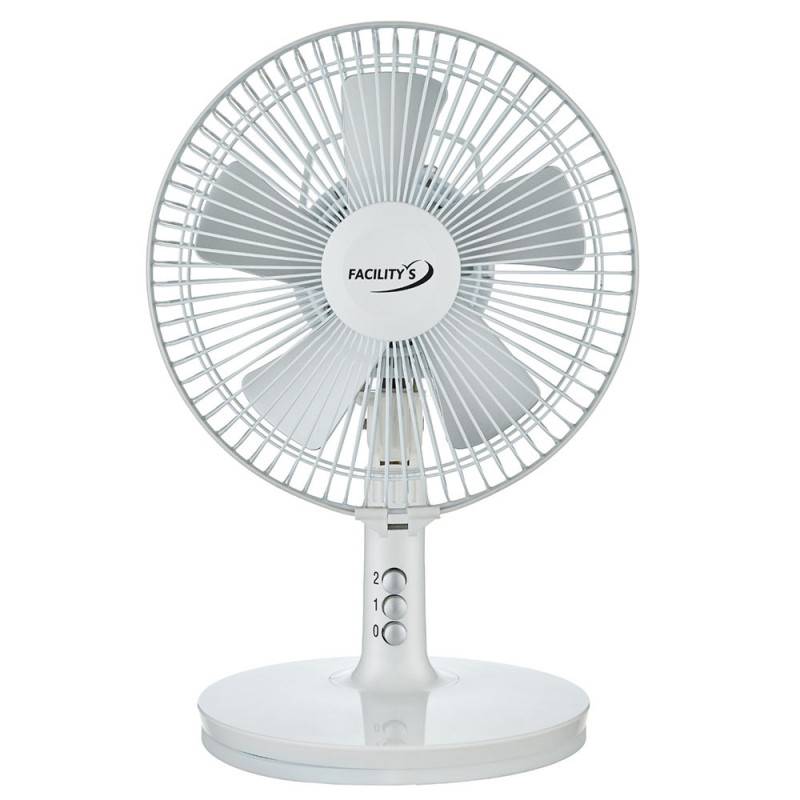 Ventilateur solaire et électrique 2 en 1 – diamètre 27 cm
