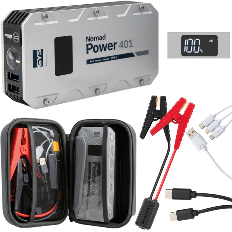 Booster lithium Nomad Power 401 12V – Démarrage et secours nomade